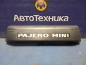 Накладка на дверь багажника задняя Mitsubishi Pajero Mini H58A 4A30 2006