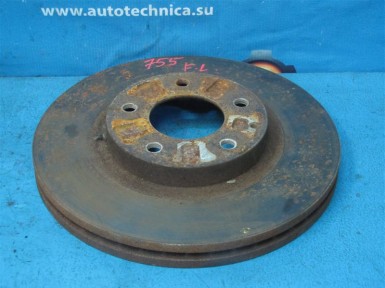 Тормозной диск передний Mazda MPV LW3W L3  2002 