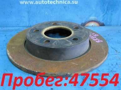 Тормозной диск задний Mazda Mazda3/axela  BL PE 2011 