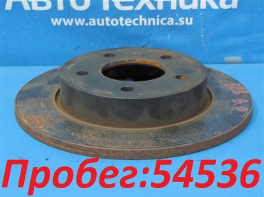 Тормозной диск задний Mazda Mazda3/axela  BL LFVE/Z6/ZYVE 2011 
