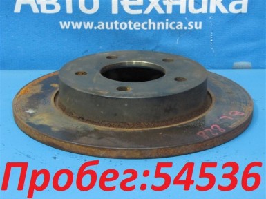 Тормозной диск задний Mazda Mazda3/axela  BL LFVE/Z6/ZYVE 2011 