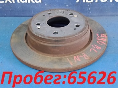Тормозной диск задний Honda Stream RN1 D17A  2003 
