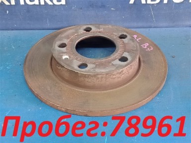 Тормозной диск задний Audi A4 8K2,8ED,B7  ALT 2005 