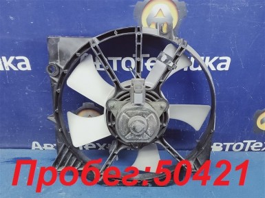 Вентилятор радиатора кондиционера правый  Mazda Demio DW3W B3E 2001 