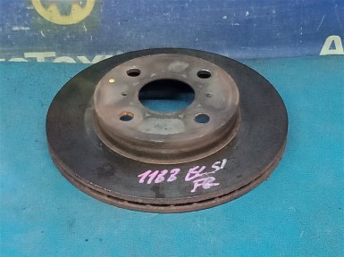 Тормозной диск передний Toyota Corsa EL51  4EFE 1997 