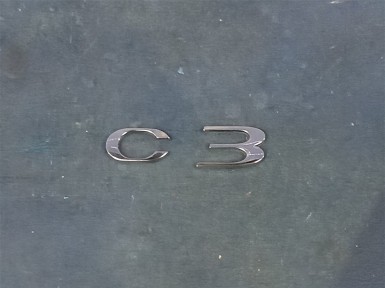 Эмблема задняя Citroen C3 A51 EB2F 2016 