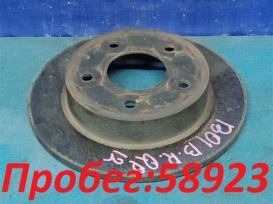 Тормозной диск задний Nissan Primera QP12  QG18DE 2002 