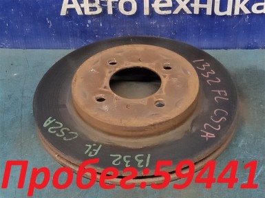 Тормозной диск передний Mitsubishi Lancer  CS2A 4G15 2004 