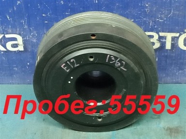 Шкив коленвала Nissan Note кузов E12 двигатель HR12DDR год 2014