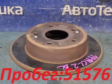 Тормозной диск задний Honda Accord CL2 H23A  2000 