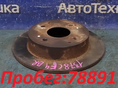 Тормозной диск задний Honda Torneo CF4 F20B  1998 