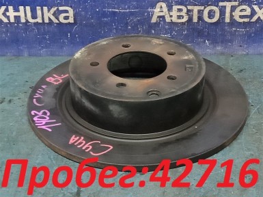 Тормозной диск задний Mitsubishi Lancer X/galant  Fortis CY4A 4B11 2007 