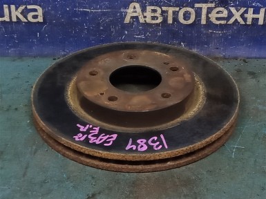 Тормозной диск передний Mitsubishi Galant  EA3A 4G64 2001 