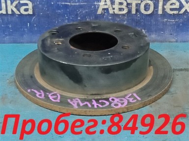 Тормозной диск задний Mitsubishi Lancer X/galant  Fortis CY4A 4B11 2009 