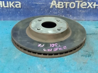 Тормозной диск передний Toyota Corolla Runx/allex  ZZE123 2ZZ-GE 2001 