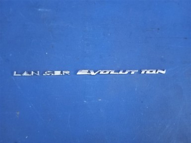 Эмблема задняя Mitsubishi Lancer Evolution  X CZ4A 4B11T 2013 