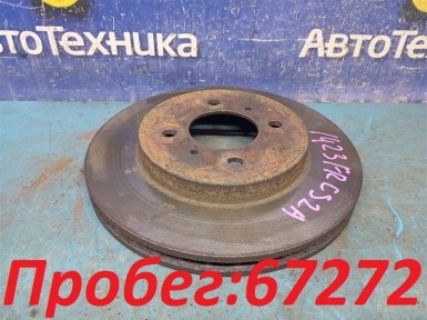 Тормозной диск передний Mitsubishi Lancer  CS2A 4G15 2007 