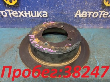 Тормозной диск задний Mitsubishi Lancer CS5W  4G93 2007 