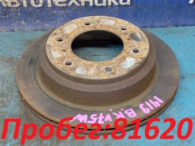 Тормозной диск задний Mitsubishi Pajero V75W  6G74 2000 