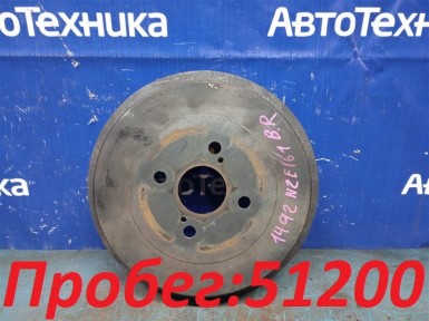 Тормозной барабан задний Toyota Corolla Fielder  NZE161G 1NZ-FE 2015 
