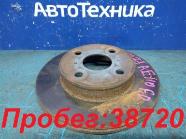 Тормозной диск передний Toyota Sprinter AE110  5A-FE 1997 