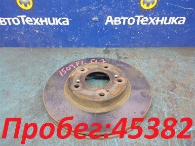 Тормозной диск передний Honda Accord CL7  K20A 2005 