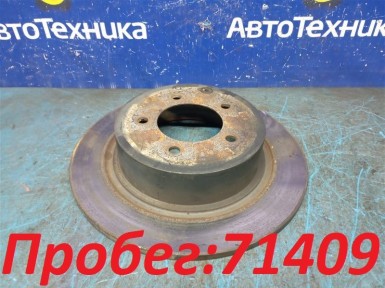 Тормозной диск задний Mitsubishi Outlander  CW5W 4B12 2006 