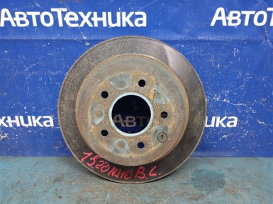 Тормозной диск задний Nissan Dualis/qashqai  NJ10 MR20DE 2007 