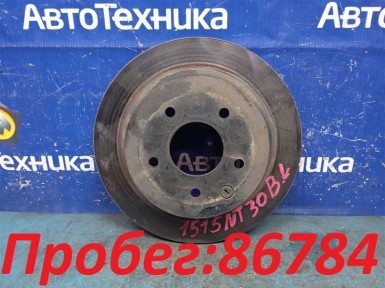 Тормозной диск задний Nissan X-trail NT30  QR20DE 2003 