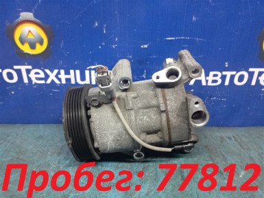 Компрессор кондиционера Toyota Vitz KSP130  1KR-FE 2012 