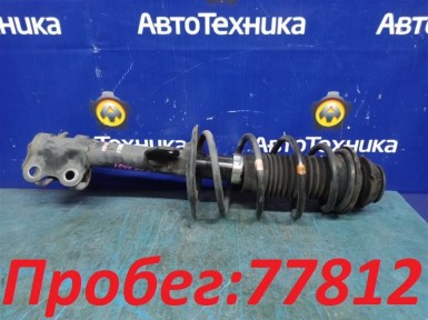 Стойка подвески передняя левая Toyota Vitz  KSP130 1KR-FE 2012 