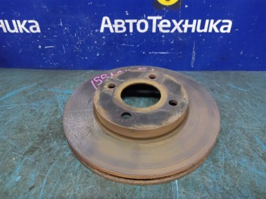 Тормозной диск передний Nissan Tiida C11  HR15DE 2007 