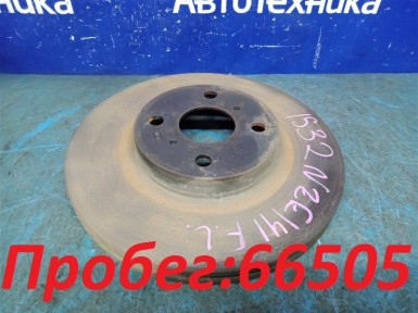 Тормозной диск передний Toyota Corolla Fielder NZE141G 1NZ-FE 2010