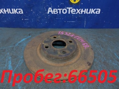 Тормозной диск передний Toyota Corolla Fielder NZE141G 1NZ-FE 2010