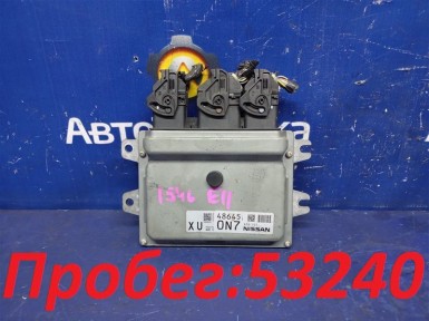 Блок управления двс Nissan Note E11 HR15DE  2012 