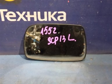 Стекло зеркала левое Toyota Vitz SCP13 2SZ-FE 2003