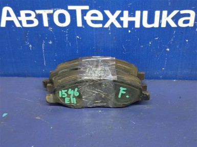 Тормозные колодки передние Nissan Note E11  HR15DE 2012 