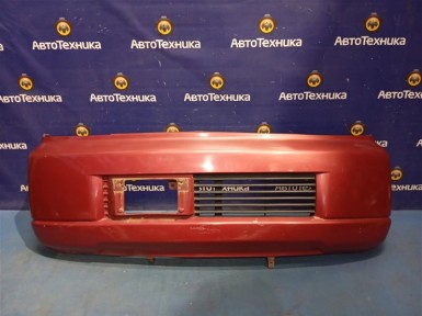 Бампер передний Mitsubishi Ek Wagon H81W  3G83 2002 