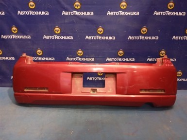 Бампер задний Mitsubishi Ek Wagon H81W 3G83  2002 
