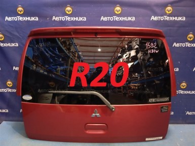 Дверь 5-я задняя Mitsubishi Ek Wagon H81W  3G83 2002 