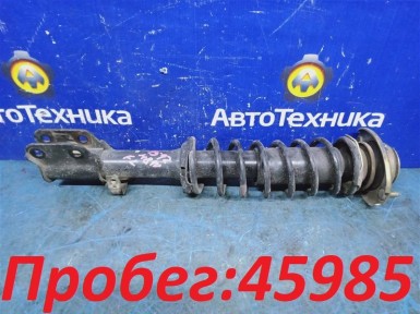 Стойка подвески передняя левая Mitsubishi  Ek Wagon H81W 3G83 2002 