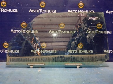 Стекло двери переднее левое Mitsubishi Pajero  Mini H58A 4A30 2006 