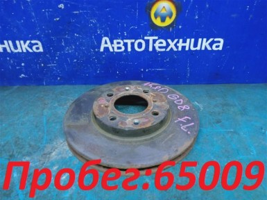 Тормозной диск передний Honda Fit Aria GD8  L15A 2008 