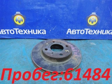 Тормозной диск передний Honda Fit GD1 L13A  2007 