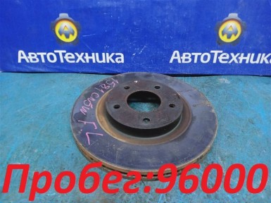 Тормозной диск передний Mitsubishi Outlander  CW5W 4B12 2006 