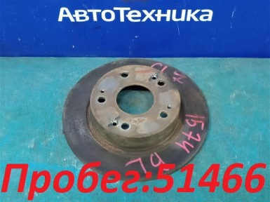 Тормозной диск задний Honda Accord CL7 K20A  2004 