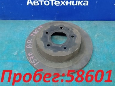 Тормозной диск задний Nissan Primera TNP12  QR20DE 2005 