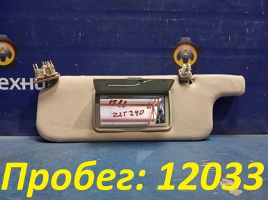 Козырек солнцезащитный левый Toyota Premio ZZT240 1ZZ-FE 2004