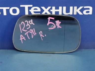 Стекло зеркала правое Toyota Caldina AT211G 7AFE 2001