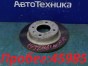 Тормозной диск передний Mitsubishi Ek Wagon  H81W 3G83 2002 